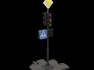 Traffic light 3D Model