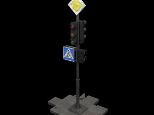Traffic light 3D Model