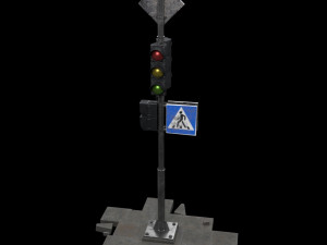 Traffic light 3D Model