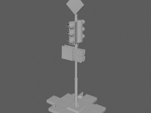 Traffic light 3D Model