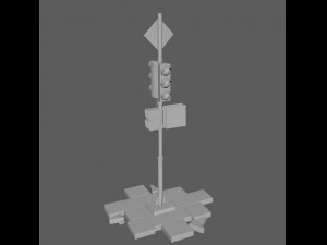 Traffic light 3D Model