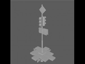 Traffic light 3D Model