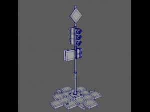 Traffic light 3D Model