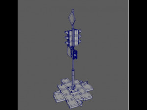 Traffic light 3D Model