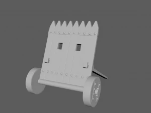 SiegeweaponShield 3D Model