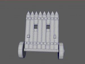 SiegeweaponShield 3D Model