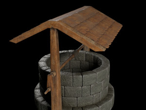 Well pbr 3D Model