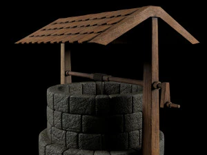 Bene, pbr Modello 3D