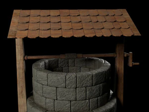 Bene, pbr Modello 3D