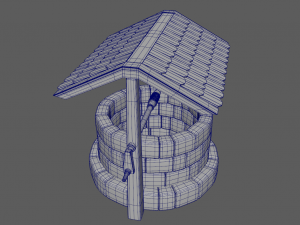Well pbr 3D Model