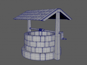 Well pbr 3D Model
