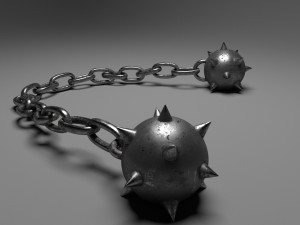 Mace on a chain 3D Model
