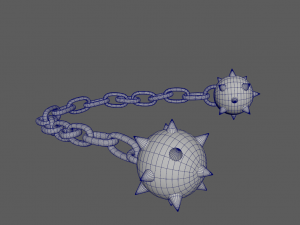 Mace on a chain 3D Model