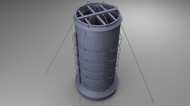 Battle ship Kawachi Miniatures 3D Model .c4d .max .obj .3ds .fbx .stl .blend 