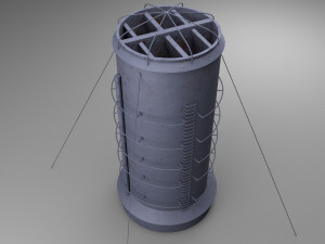 Battle ship Kawachi Miniatures 3D Модель