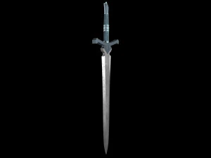 剑 3D 模型