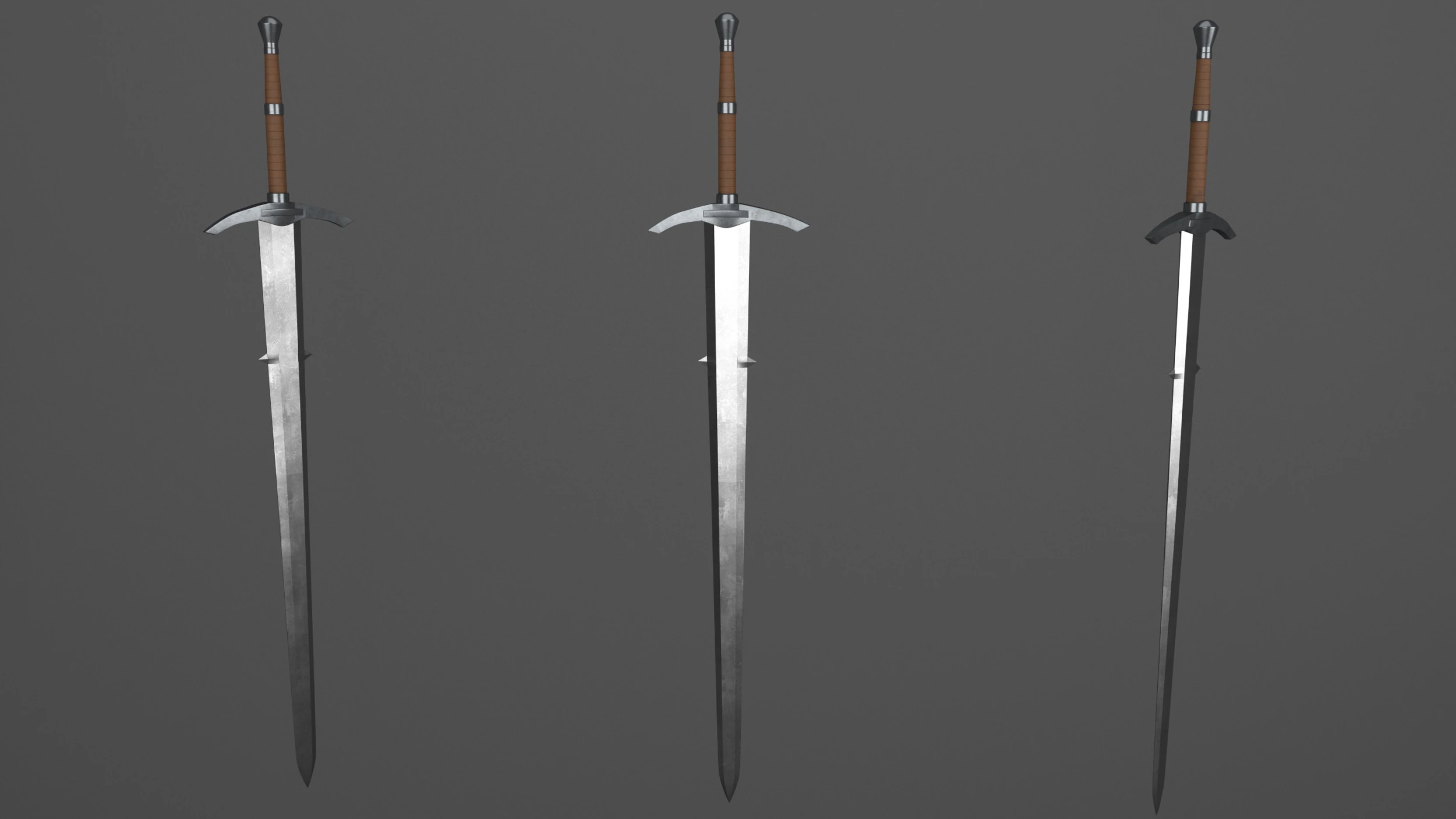 Spada Modello 3D .c4d .max .obj .3ds .fbx .stl .blend