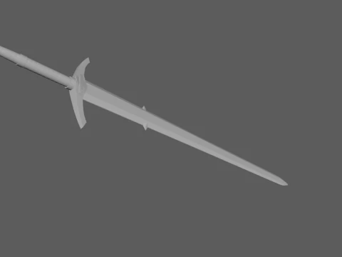 Spada Modello 3D