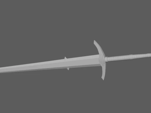 Spada Modello 3D