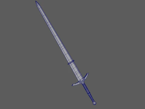 Spada Modello 3D