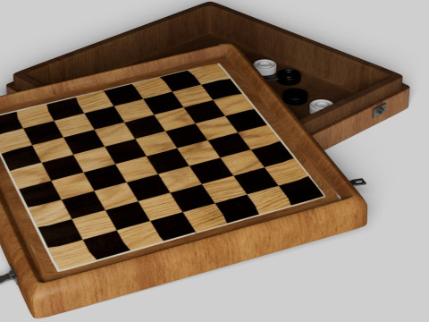 Cheskers Modèle 3D