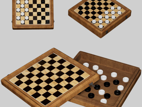 Cheskers Modèle 3D