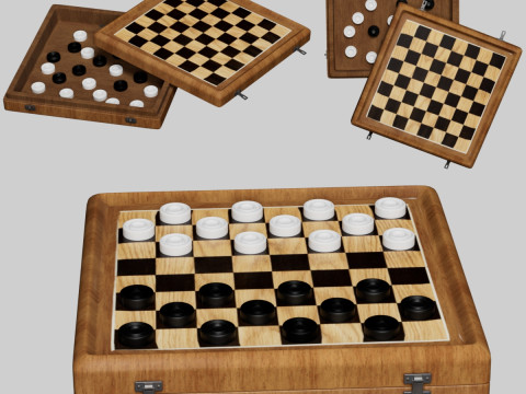 Cheskers Modèle 3D
