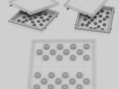 Cheskers Modèle 3D