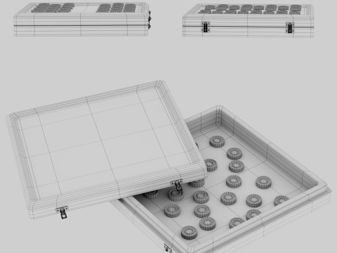 Cheskers Modèle 3D