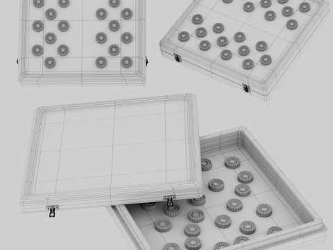 Cheskers Modèle 3D
