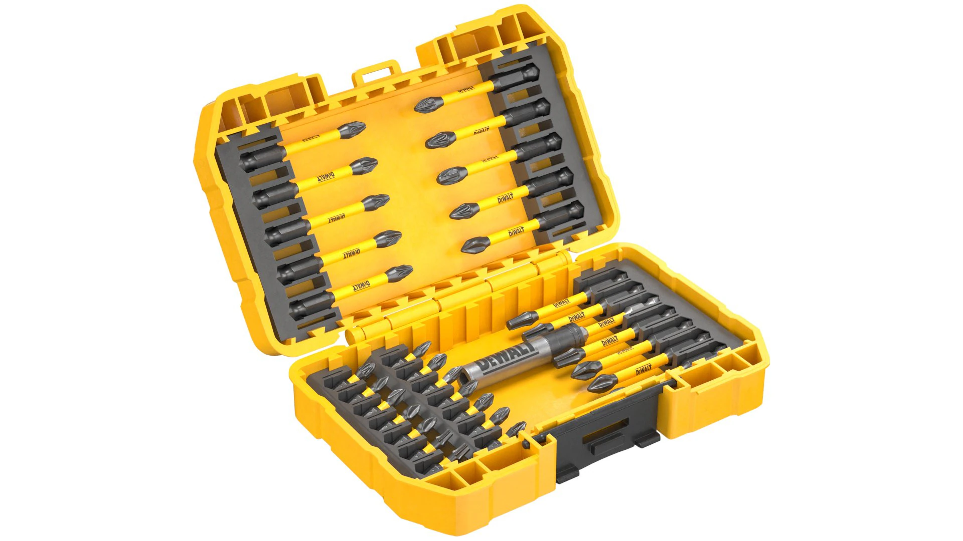 Dewalt FLEX TORQUE SCREWDRIVING BIT SET 25 PIECES 3D Model .c4d .max .obj .3ds .fbx .stl .blend