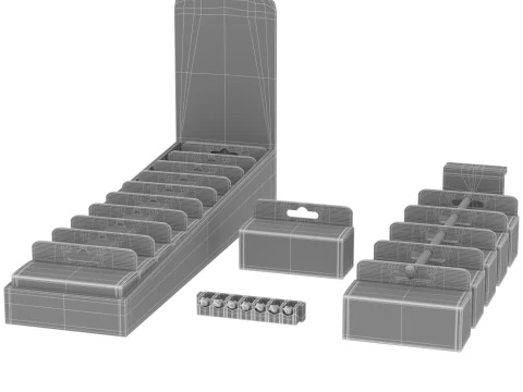 DEWALT Extreme Xtorq Bit set 3D Model
