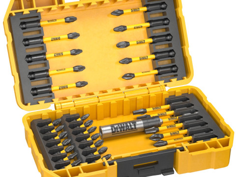 DeWALT Bit Set in Durable Case 3D 模型