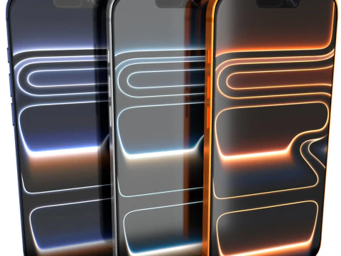 Iphone 17 Pro Max x3 3D Model