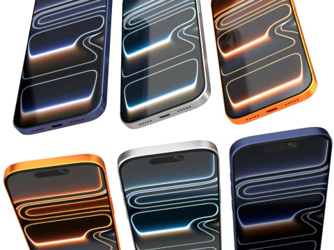 Iphone 17 Pro Max x3 3D Model