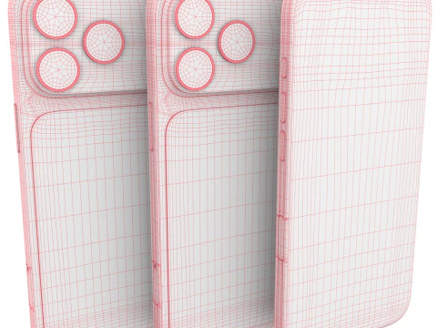 Iphone 17 Pro Max x3 3D Model