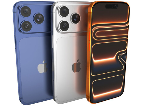 Iphone 17 Pro Max x3 3D Model