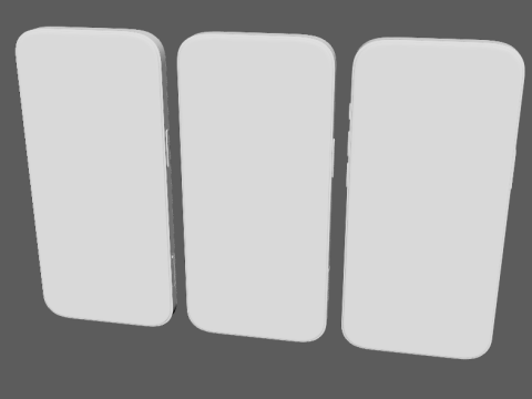 Iphone 17 Pro Max x3 3D Model