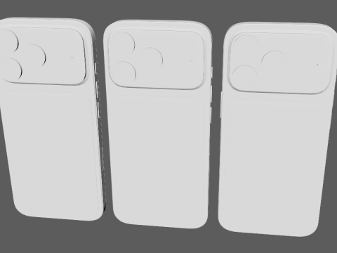 Iphone 17 Pro Max x3 3D Model