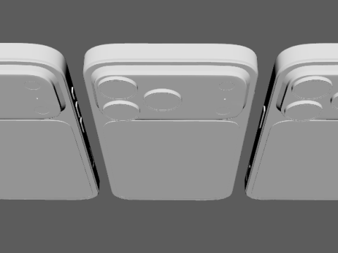 Iphone 17 Pro Max x3 3D Model