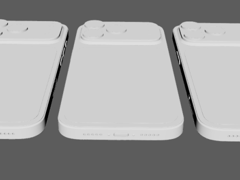 Iphone 17 Pro Max x3 3D Model