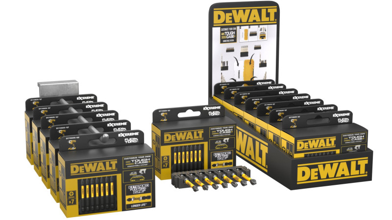 DEWALT Extreme Xtorq Bit Set 2 Model 3D .c4d .max .obj .3ds .fbx .stl .blend 
