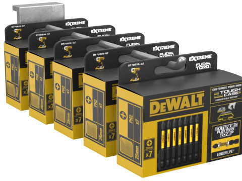 DEWALT Extreme Xtorq Bit Set 2 Model 3D