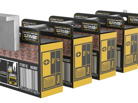 DEWALT Extreme Xtorq Bit Set 2 Model 3D
