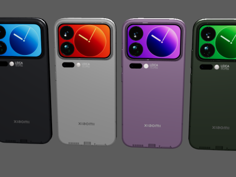 Xiaomi 17 Pro Max 3D Model