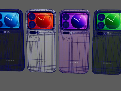 Xiaomi 17 Pro Max 3D Model