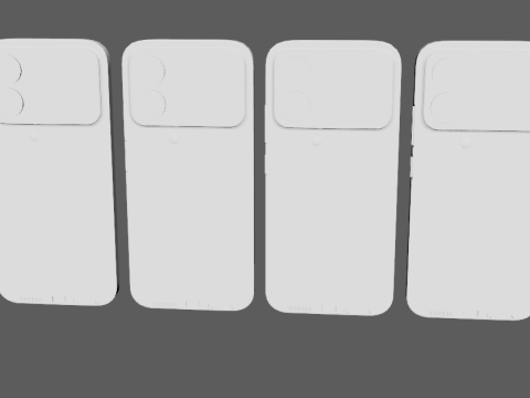 Xiaomi 17 Pro Max 3D Model