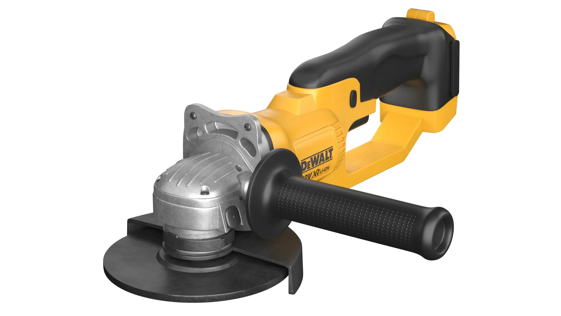 Cordless Angle Grinder 2 DEWALT 3D Model .c4d .max .obj .3ds .fbx .stl .blend