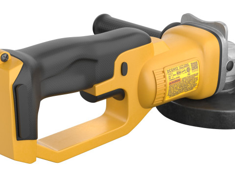 Cordless Angle Grinder 2 DEWALT 3D Modell