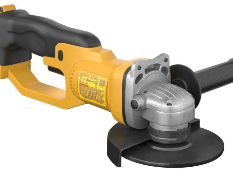 Cordless Angle Grinder 2 DEWALT 3D Model